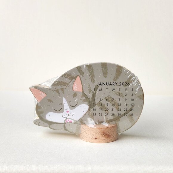Molly & Rex | Office | Molly Rex 226 Sleeping Cat 2 Month Mini 3 Stand ...